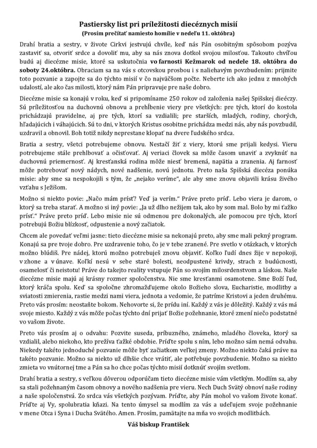 Pastiersky list Kežmarok misie.jpg